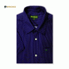 Menova 100% cotton Navy Star Print Short Sleeve Shirt with pocket (110)