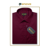 maroon formal shirt for men in bangladesh