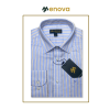 Menova Signature – Azure Executive Stripe Formal Shirt (Regular Fit, 100% Cotton) – 194