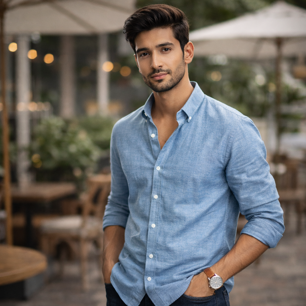 men's casual shirts for man