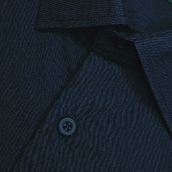 Menova Navy Dobby Signature Premium Formal Shirt