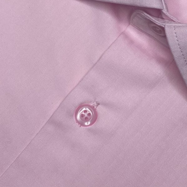 Alternative view of Menova Wrinkle Free Light Pink Dobby Signature Premium Formal Shirt - Code - 200