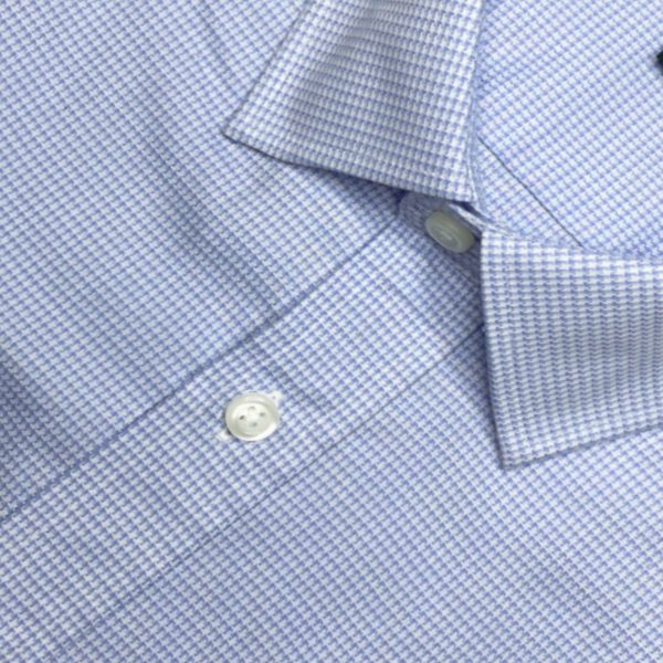 Sky White Jacquard Formal Shirt
