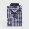 Black Check Modern Fit Formal Shirt
