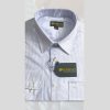 Sky White Jacquard Premium Modern Fit Formal Shirt