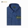 Navy Gingham Modern Fit Casual Shirt