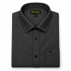 Charcoal Jacquard Formal Shirt