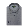Dark Grayish Olive Jacquard Formal Shirt