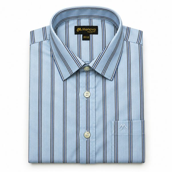 Light Sky Stripe Formal Shirt