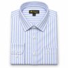 Sky White Fancy Stripe Formal Shirt